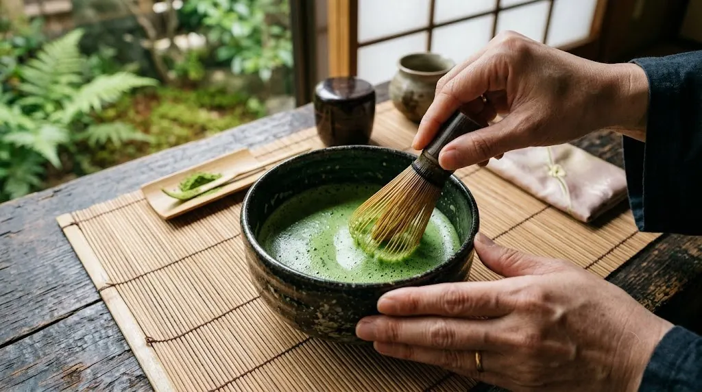 Matcha tea ceremony