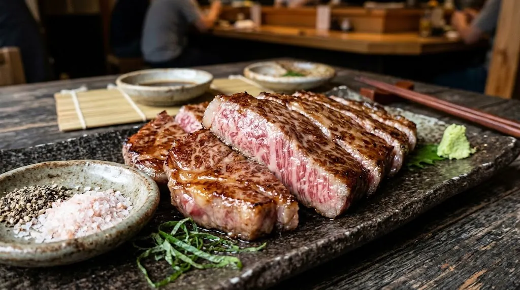 Wagyu beef, grilled tableside