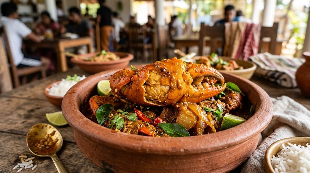 Sri Lankan mud crab curry