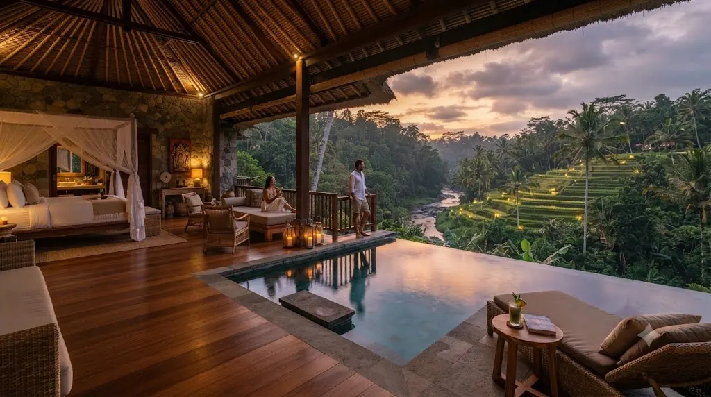Komaneka at Bisma clifftop villa