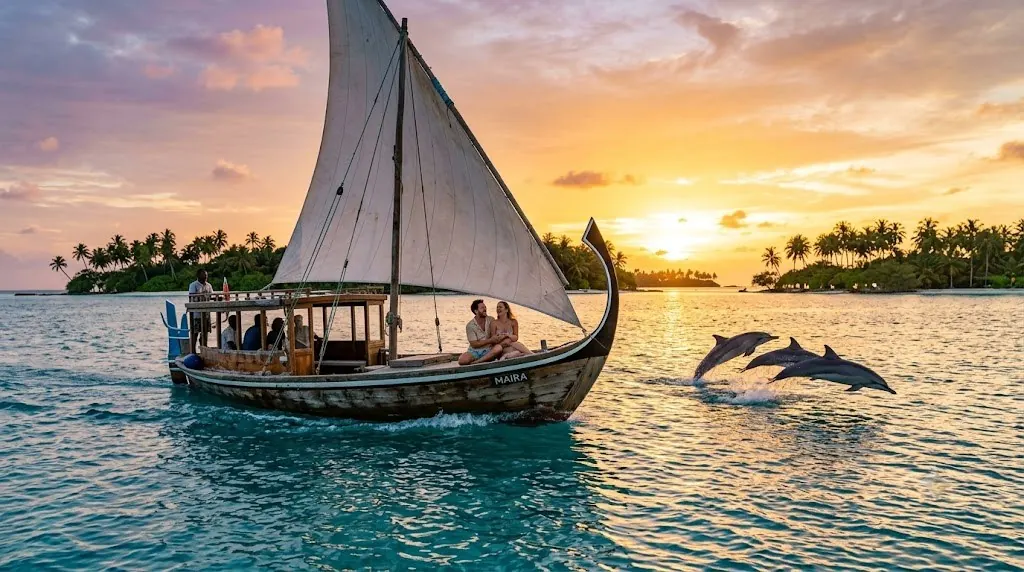 Private sandbank picnic, Maldives